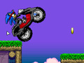 Lojë Sonic Ninja Motobike