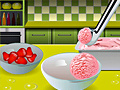 Lojë Homemade Strawberry Ice Cream