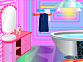 Lojë Funky Bathroom Decoration
