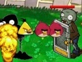 Lojë Angry Birds vs zombie