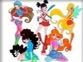 Lojë Winx Club Coloring