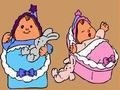 Lojë Online coloring baby twins
