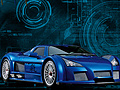 Lojë Blue Demon Car