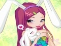 Lojë Winx Bunny Style: Round Puzzle