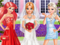 Lojë Frozen And Ariel Wedding