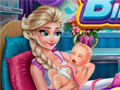 Lojë Frozen Elsa Birth Caring