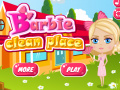 Lojë Barbie Clean Place