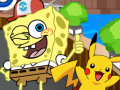 Lojë Sponge Bob Pokemon Go