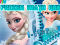 Lojë Frozen Math Quiz