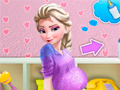 Lojë Elsa Baby Birth Caring