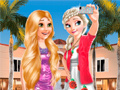 Lojë Frozen And Rapunzel Fashion Selfie