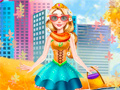 Lojë Fall Princess Outfit