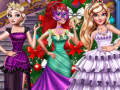 Lojë Princesses Christmas Preparations