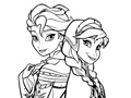 Lojë Frozen Coloring For Kids