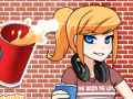 Lojë Beer Pong Girl