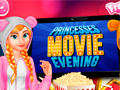 Lojë Princesses Movie Evening