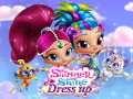 Lojë Shimmer and Shine Dress up