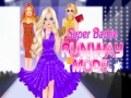 Lojë Super Barbie Runway Model