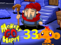 Lojë Monkey Go Happy Stage 33