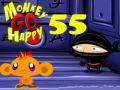 Lojë Monkey Go Happy Stage 55