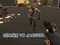 Lojë Zombie vs Janitor