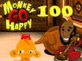 Lojë Monkey Go Happy Stage 100
