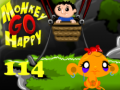 Lojë Monkey Go Happy Stage 114