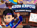 Lojë Kody Kapow Coloring Book