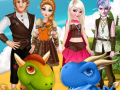 Lojë Disney Couple And Dragons 