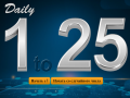 Lojë Daily 1 to 25