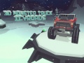 Lojë 3D Monster Truck: Icy Roads