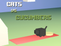 Lojë Cats vs Cucumbers
