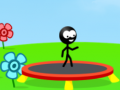 Lojë Trampoline Stickman