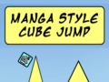 Lojë Manga Style Cube Jump