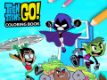 Lojë Teen Titans Go Coloring Book