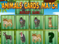 Lojë Animals Cards Match 