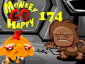 Lojë Monkey Go Happy Stage 174
