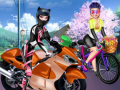 Lojë Sisters Motorcycle Vs Bike