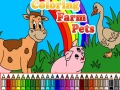 Lojë Coloring Farm Pets