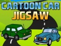 Lojë Cartoon Car Jigsaw