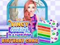 Lojë Vincy Cooking Rainbow Birthday Cake