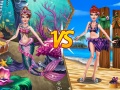 Lojë Mermaid vs Princess Outfit