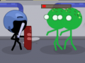 Lojë Stickmen Versus Zombies