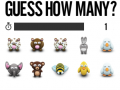 Lojë Guess How Many