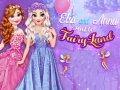Lojë Elsa and Anna Sent to Fairyland
