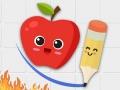 Lojë Fruit Escape: Draw Line