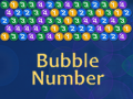 Lojë Bubble Number