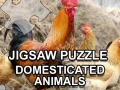 Lojë Jigsaw Puzzle Domesticated Animals