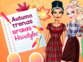 Lojë Autumn Trends: Braids Hairstyles