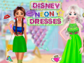 Lojë Disney Neon Dresses